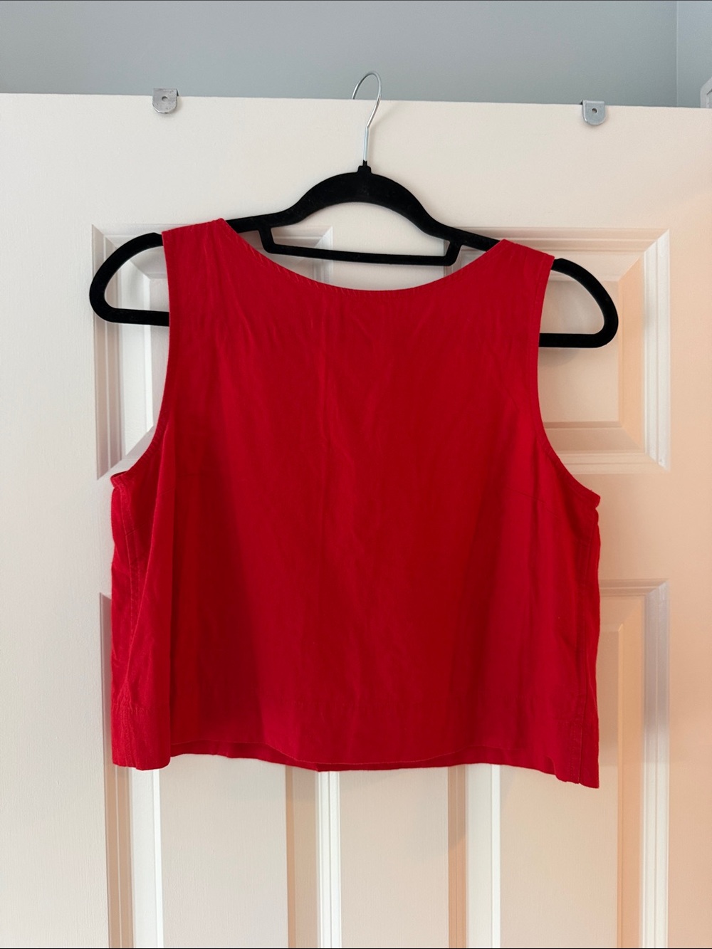 GAP Bright Red Sleeveless Tank Top